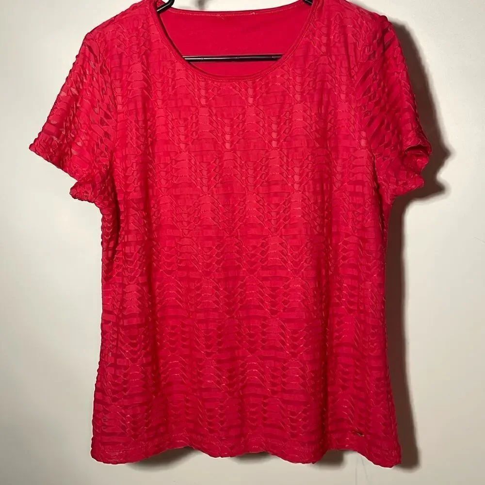 Calvin Klein short sleeve blouse